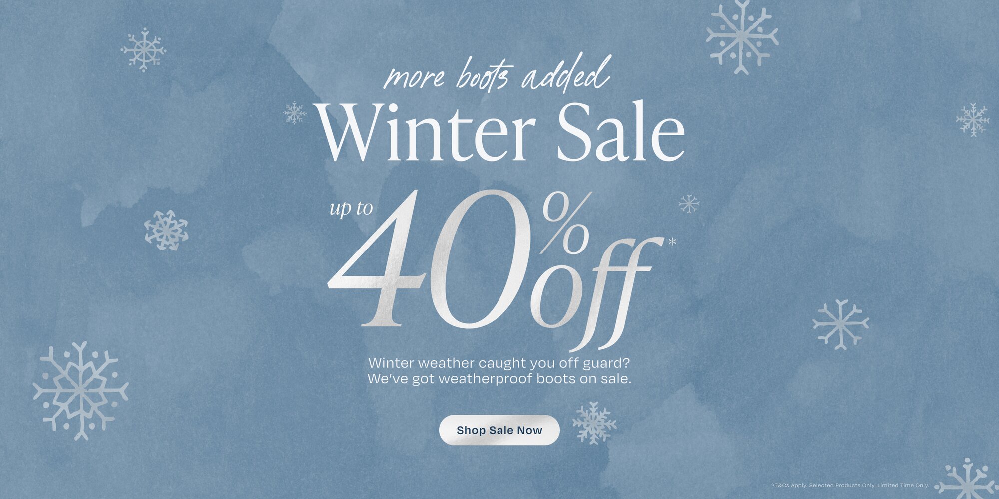 Shop winter sale