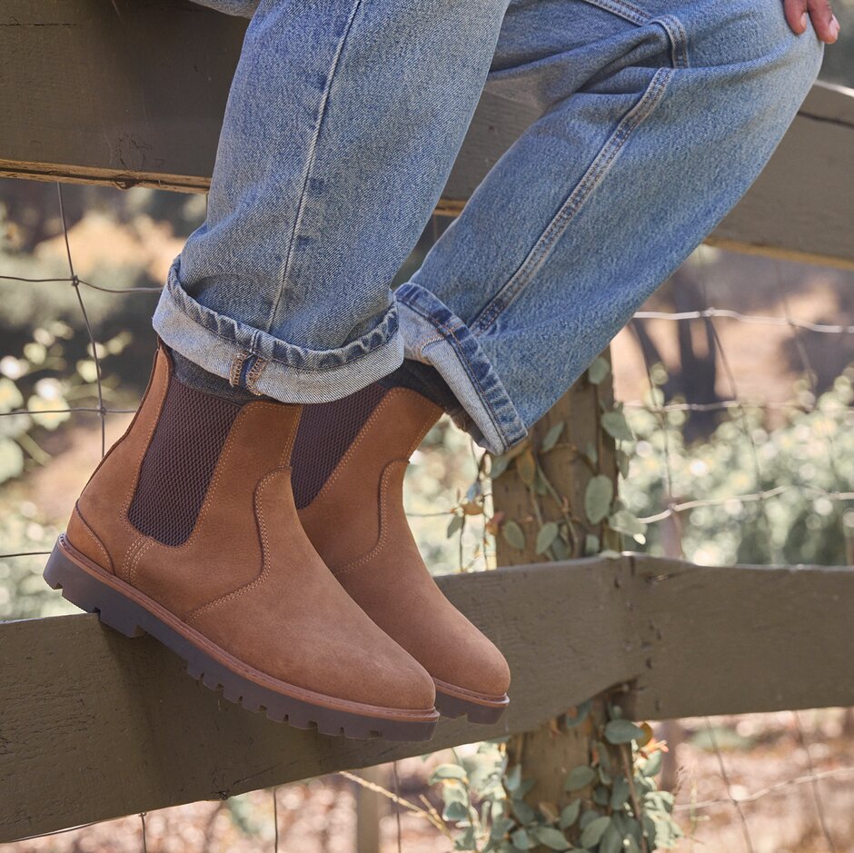 Closeup of Griffin Boot.