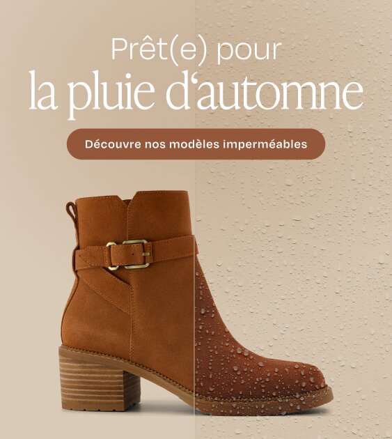 Nos bottes imperméables