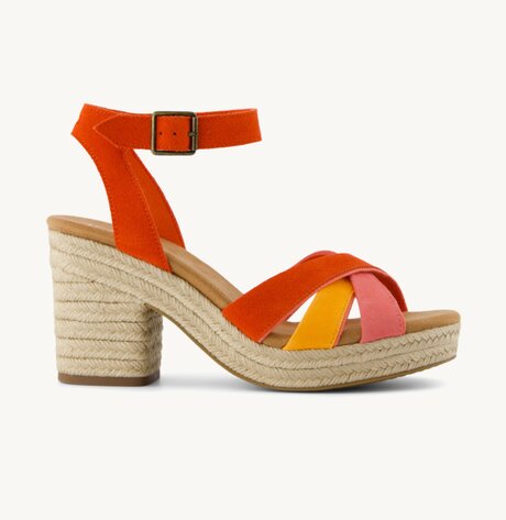 Majorca Rope Strappy Platform Sandal shown.