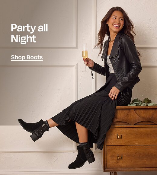 Party all Night. Shop Boots.