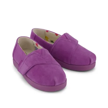 Water Repellent Bright Mulberry Suede shown.