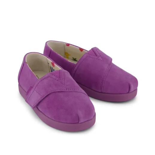Water Repellent Bright Mulberry Suede shown.