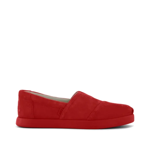 Water Repellent Cherry Suede shown.
