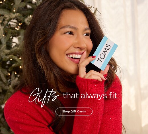 Gifts that always fit. Shop Gift Cards.
