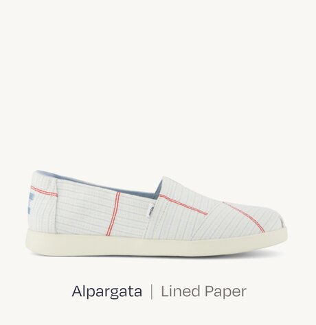 Alpargata  |  Lined Paper.