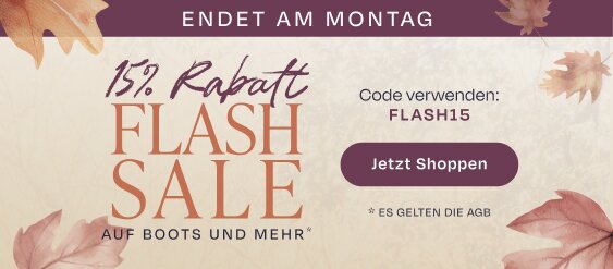 Flash Sale 15% Off