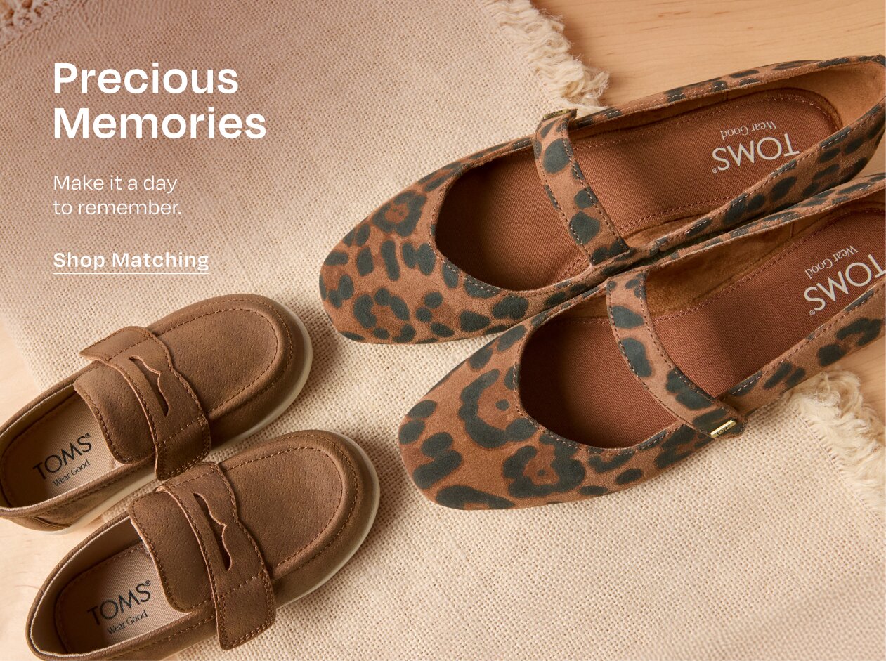 Precious Memories. Make it a day to remember. Shop Matching Styles