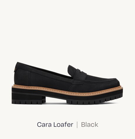Cara Loafer  |  Black.