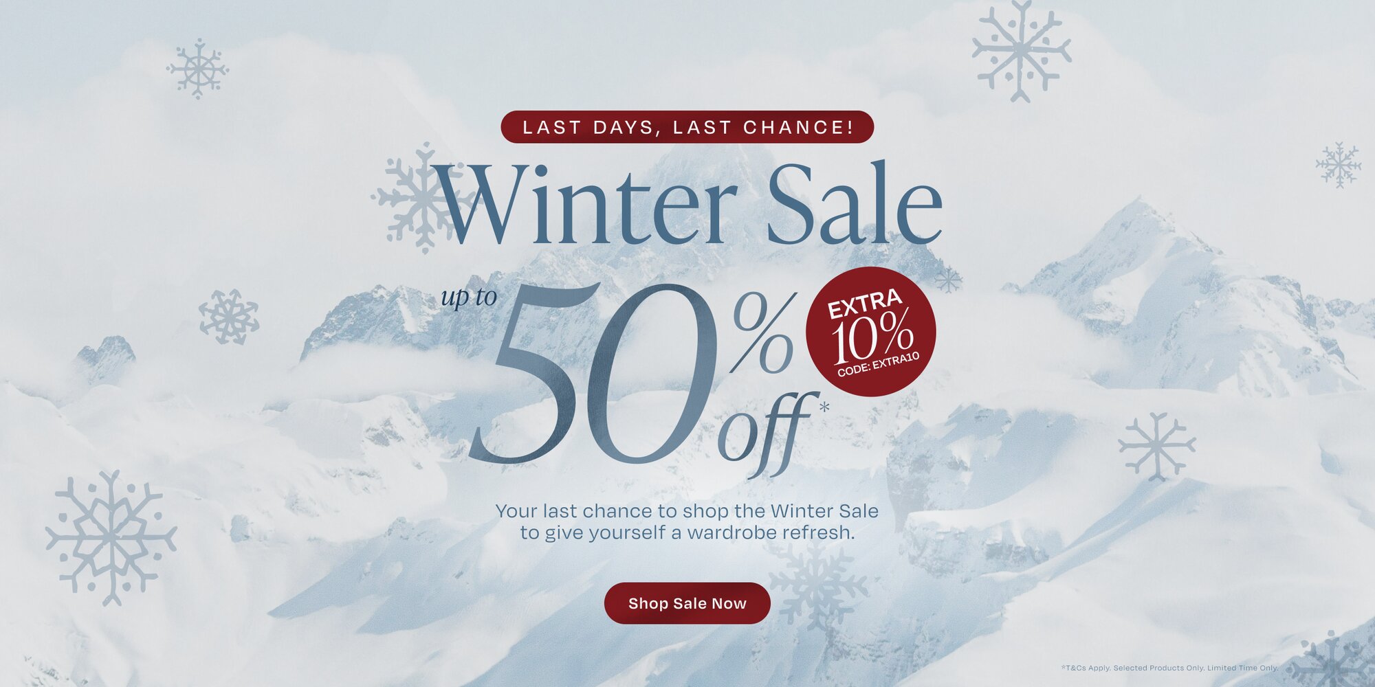Shop winter sale