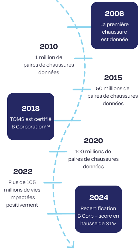 A timeline of the legacy of TOMS.