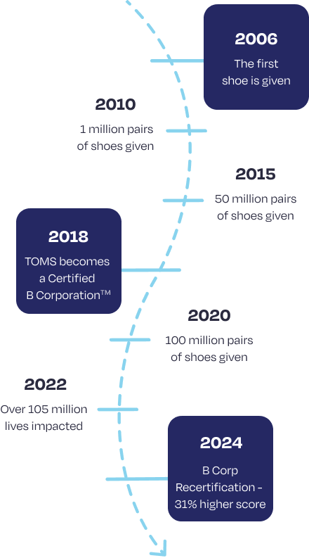 A timeline of the legacy of TOMS.