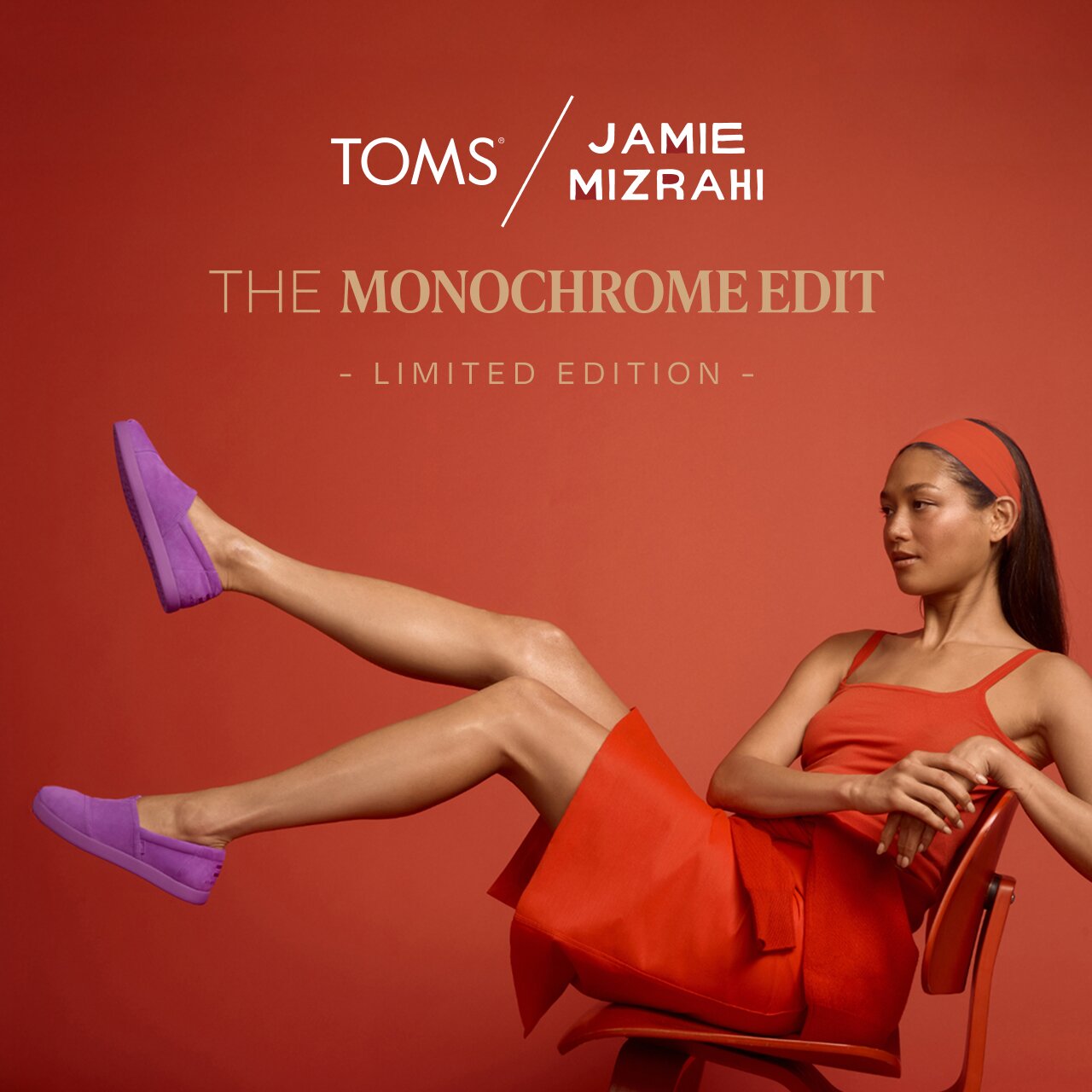 TOMS / JAMIE MIZRAHI. THE MONOCHROME EDIT. LIMITED EDITION.