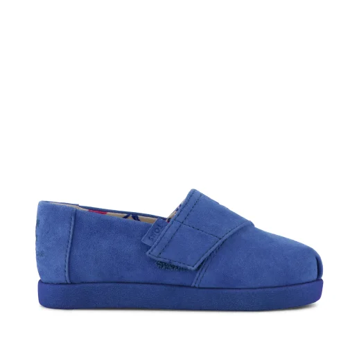 Water Repellent Electric Blue Suede shown.