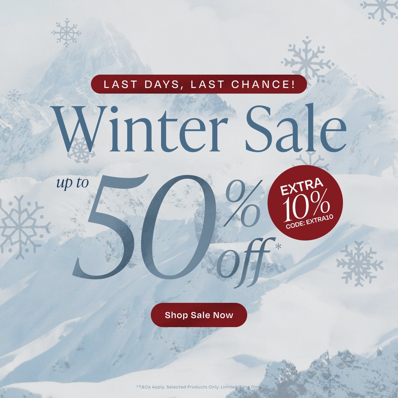Shop winter sale