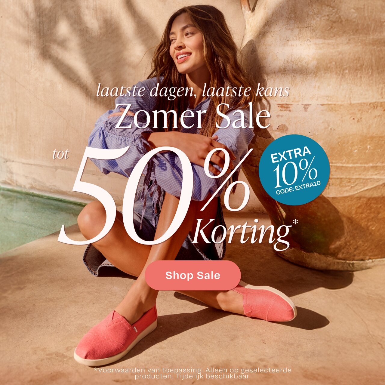 Last days, last chance. Summer sale up to 50% off