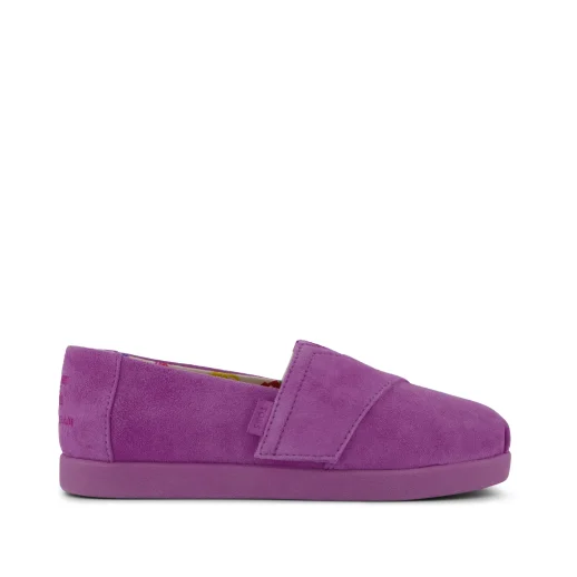 Water Repellent Bright Mulberry Suede shown.