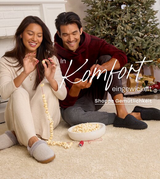 In Komfort eingewickelt Shoppe Gemütlichkeit.