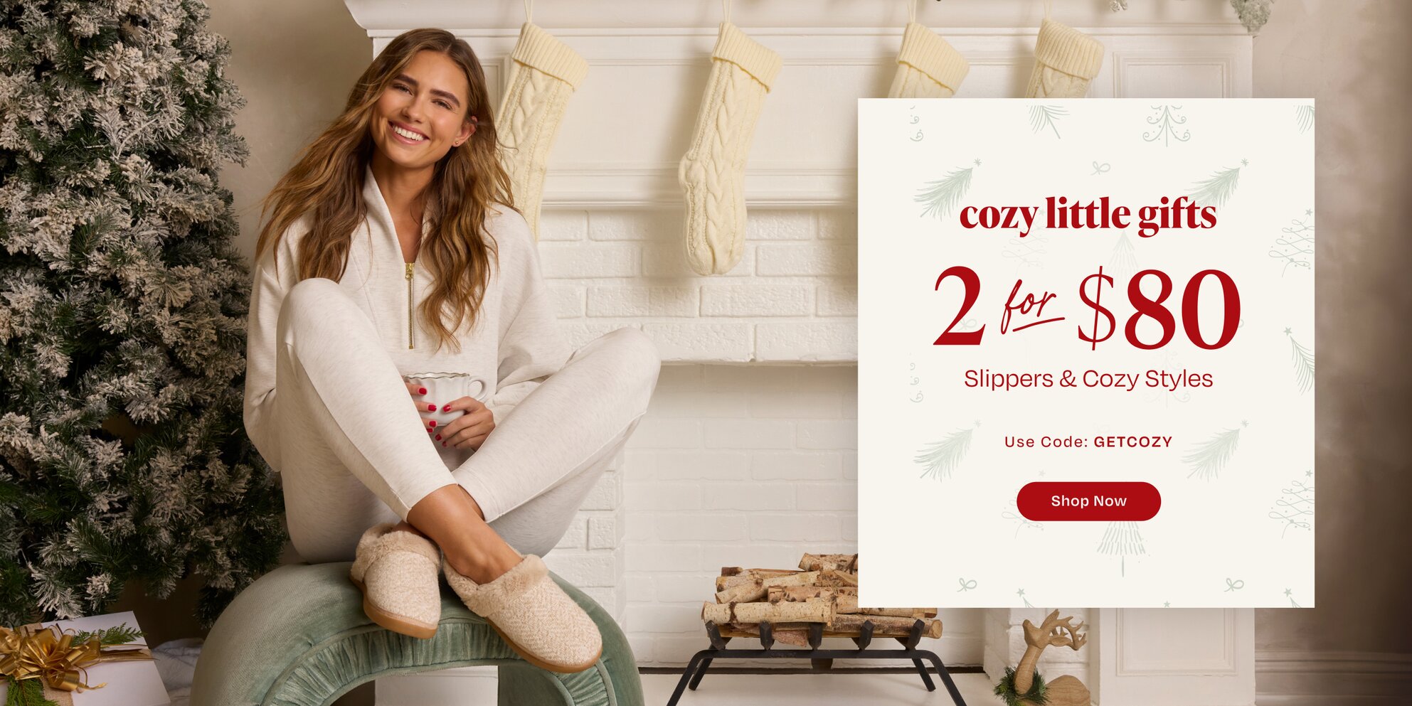 Cozy Little Gifts. 2 for $80 Slippers & Cozy Styles. Use Code: GETCOZY. Shop Now. Women's Oslo slipper in oatmeal shown.