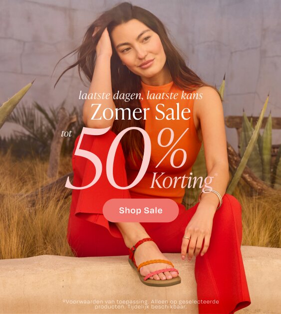 Last days, last chance. Summer sale up to 50% off