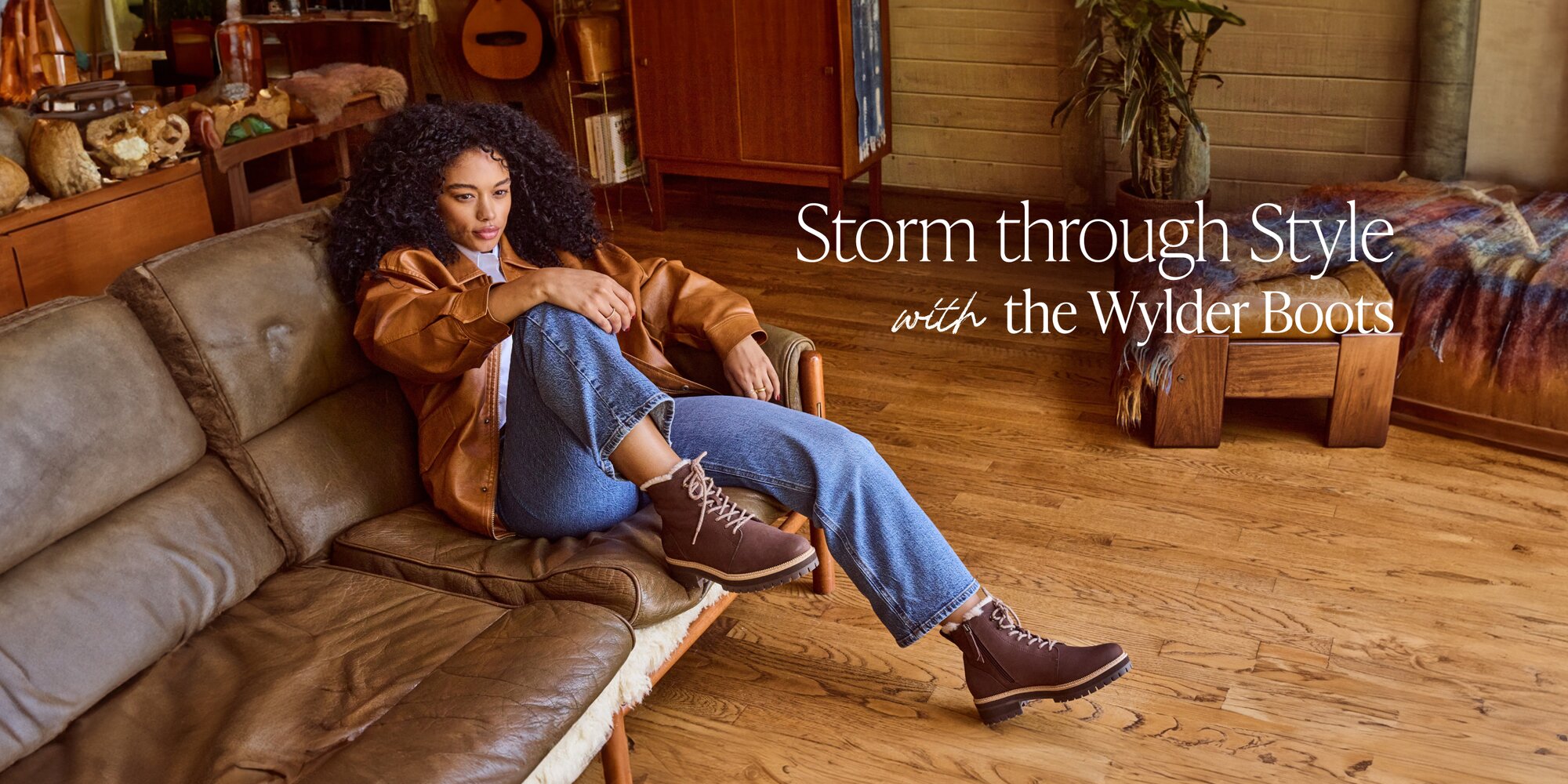 Made for Living. Boots that match your pace—whatever it may be. Shop Now. Women's Wylder Boot in water resistant oak brown nubuck leather faux fur shown.