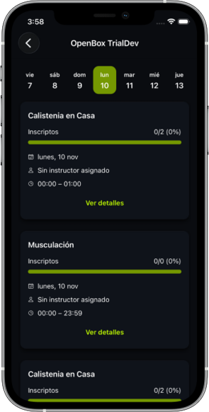 Members Activities Indicators