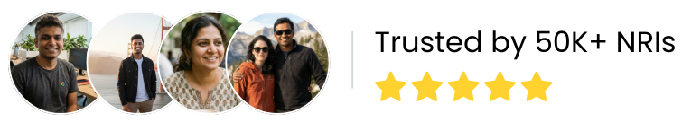 Trusted by 50K+ NRIs