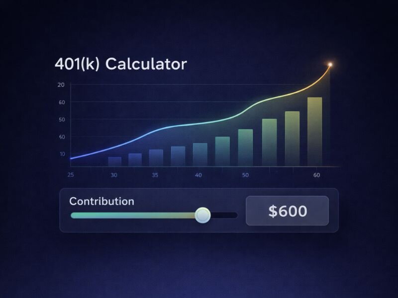 401k Savings Calculator