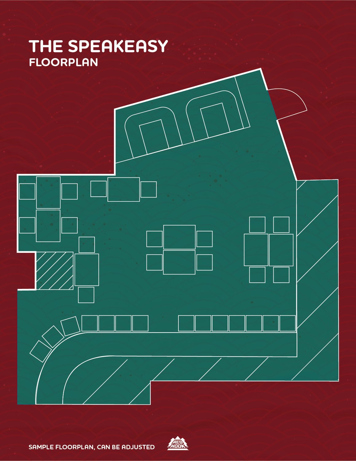 Redhook "The Speakeasy" floorplan. 