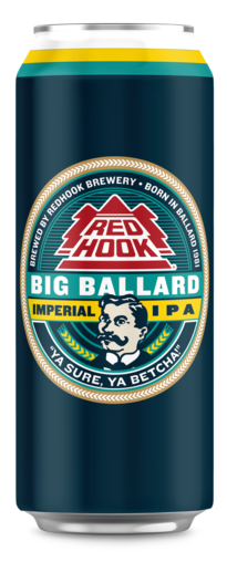 Can of Redhook Big Ballard Imperial IPA.
