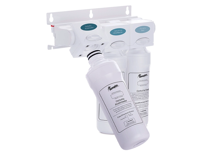 Purificador y alcalinizador, Bajo tarja Rotoplas