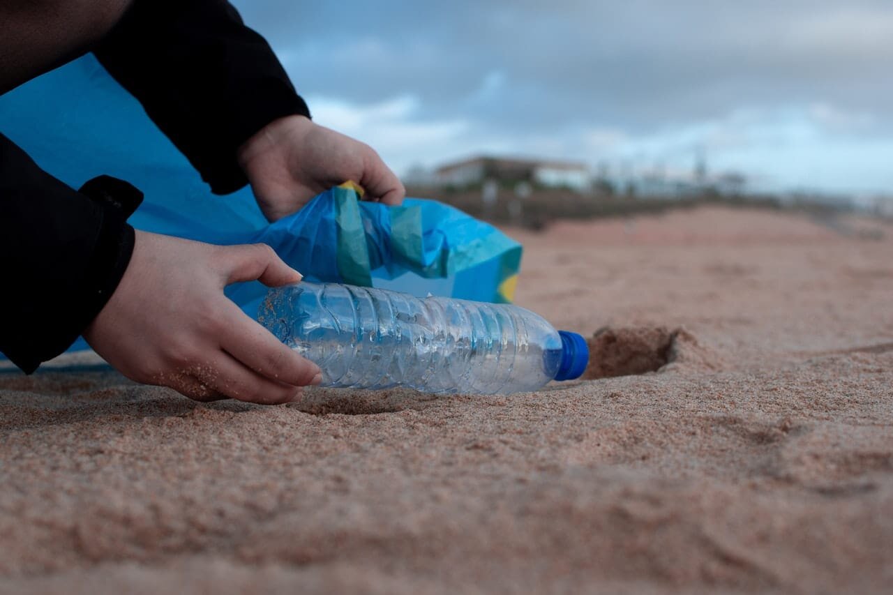 contaminación botellas