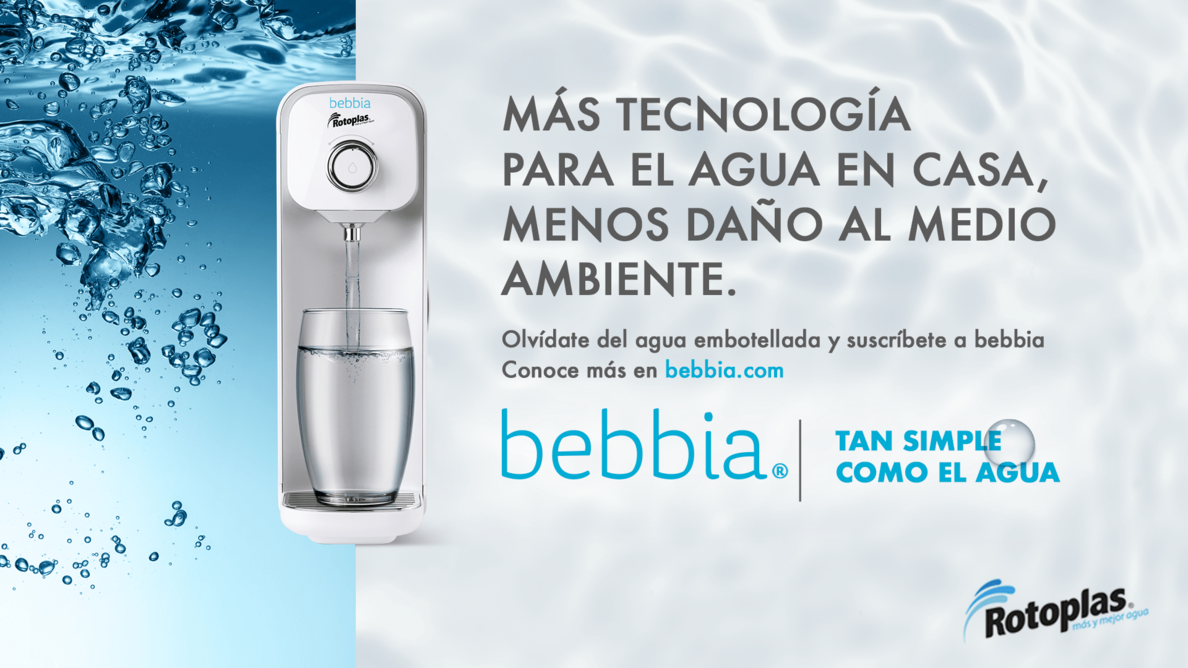 Purificador bebbia banner