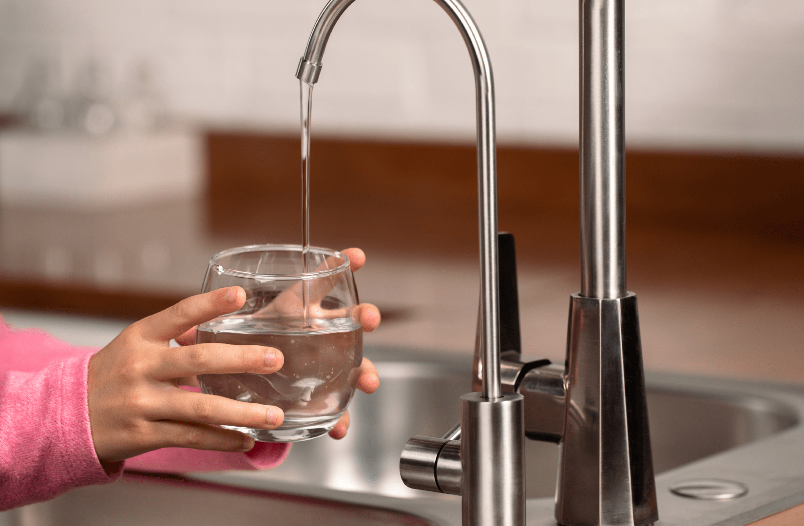 Agua purificada con bebbia