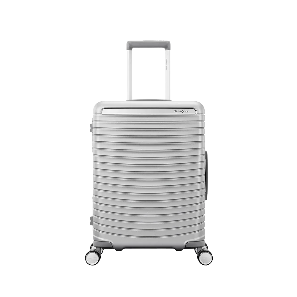 Maleta cabina Framelock Max plateada