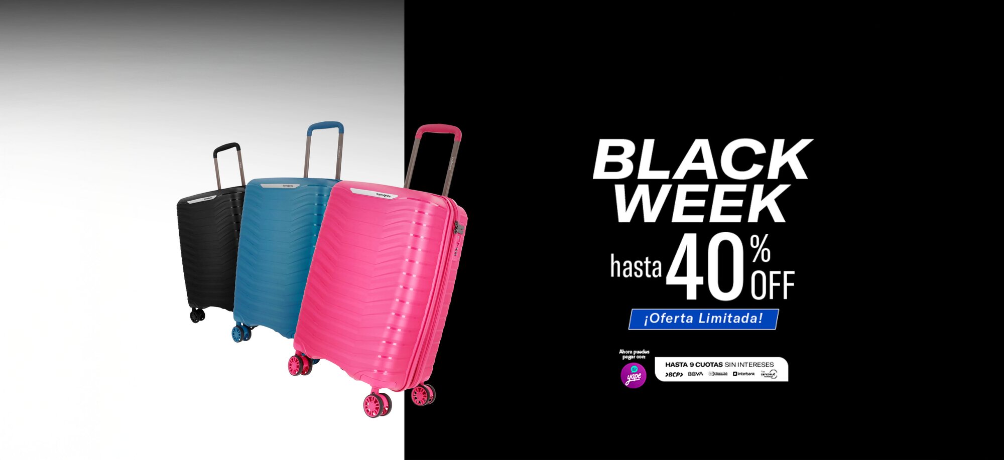 Black Week Samsonite Perú