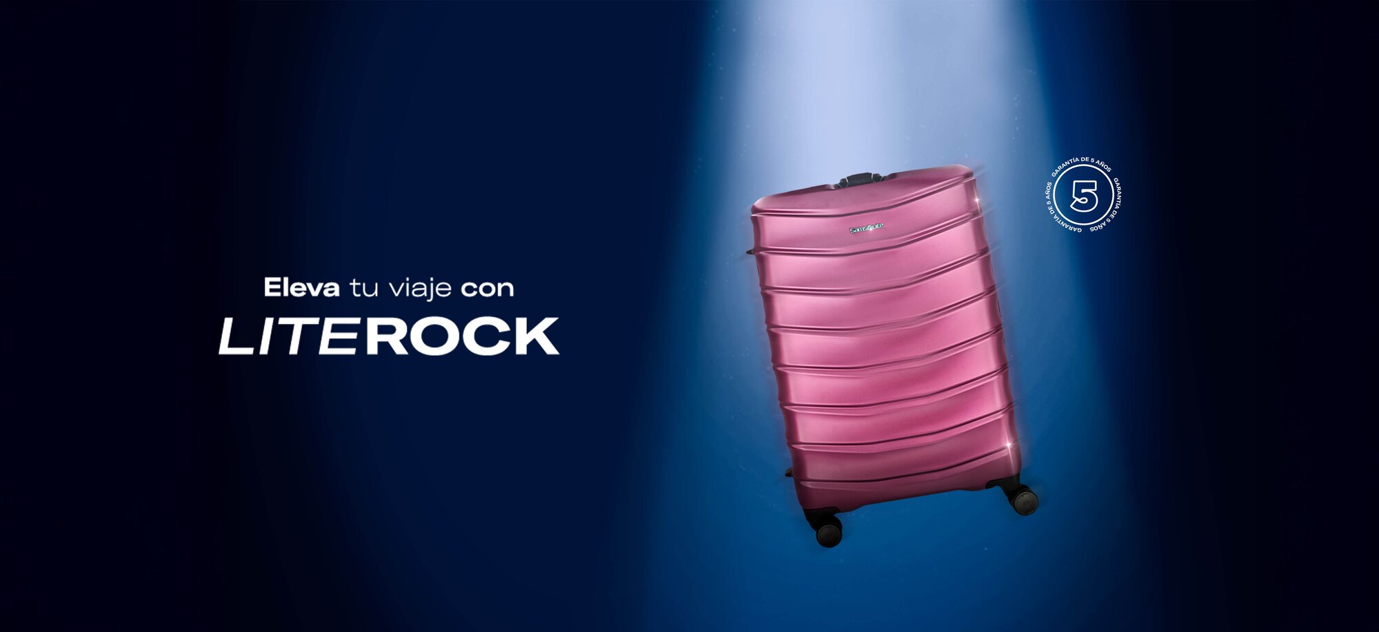 LITEROCK MALETA MORADA