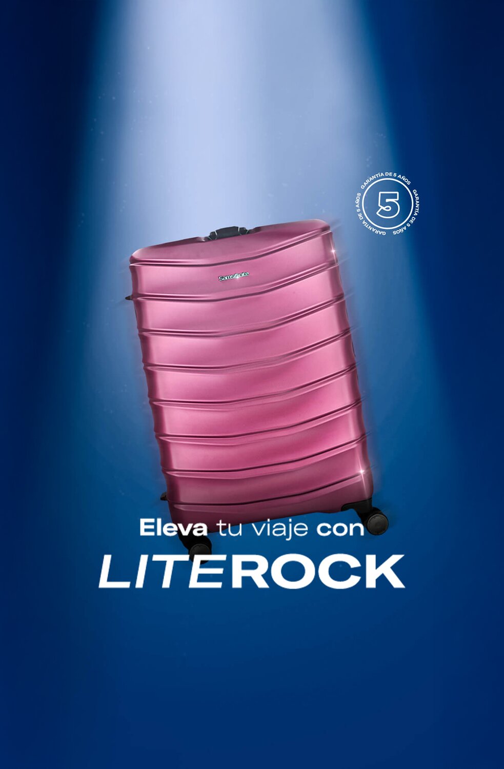 LITEROCK MALETA MORADA