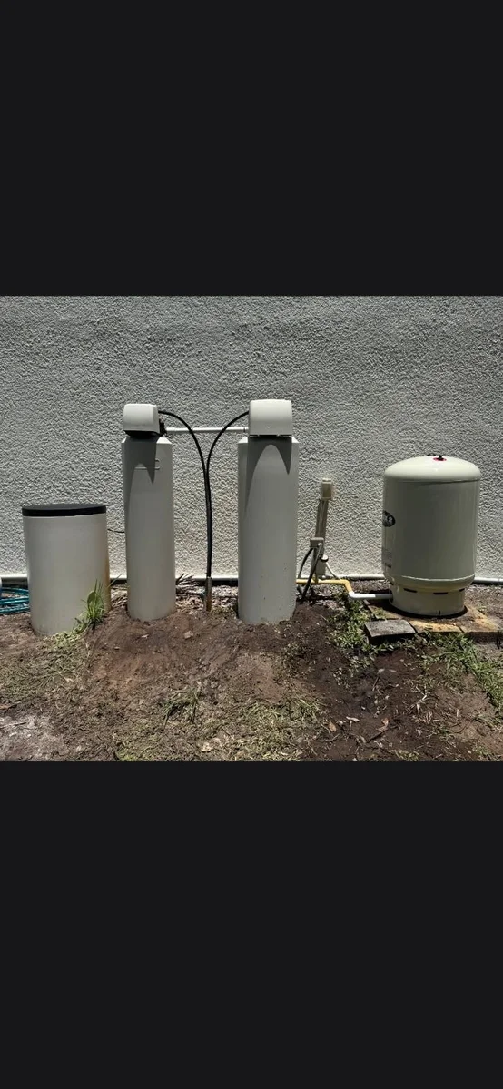 Updated whole-home water treatment system after professional installation
