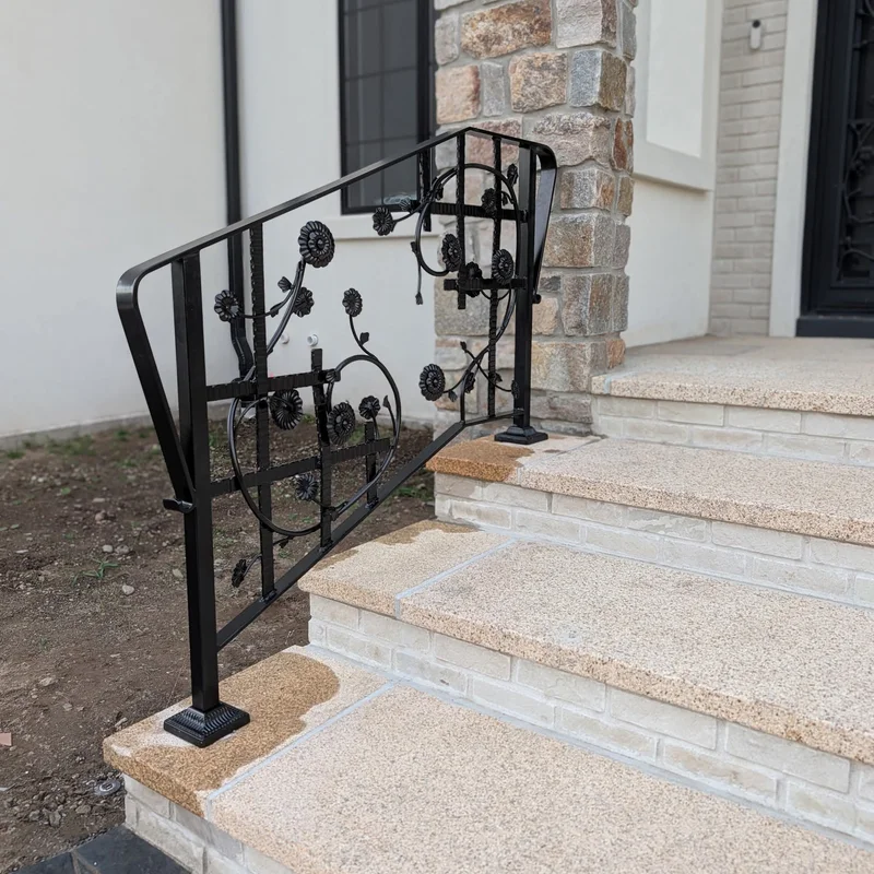 Ornamental Entry Railing