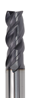 Ti-Namite-a coating on a end mill