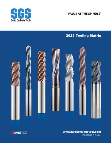Tooling matrix brochure cover