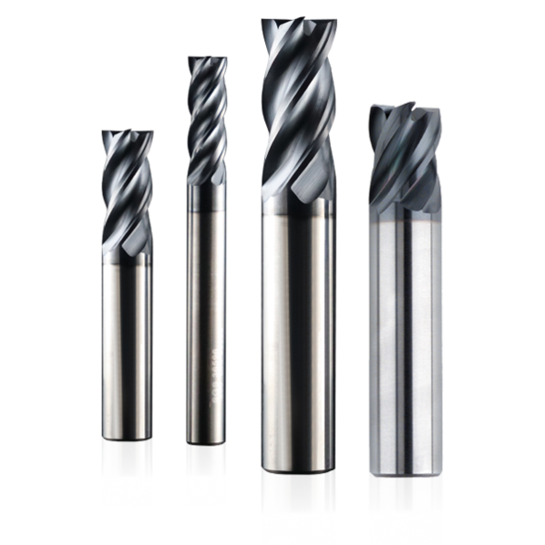 3 Z-Carb End Mills Grouped