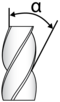 helix angle icon