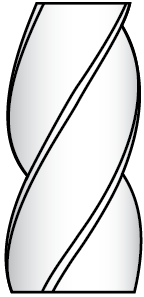 End mill flute icon