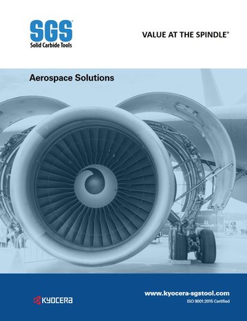 Aerospace Tooling Solutions brochure cover image