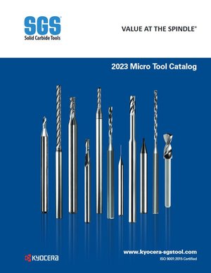 2023 Micro Tool Catalog Brochure Cover