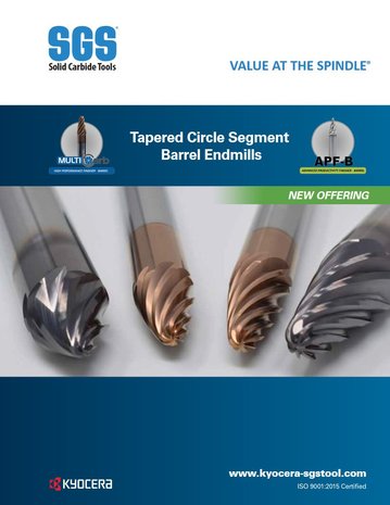 Tapered Circle Segment Brochure cover image