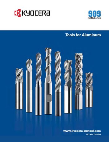 Tools for Aluminum Brochure