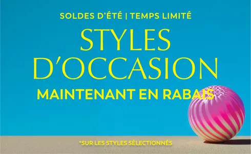 STYLES D'OCCASION